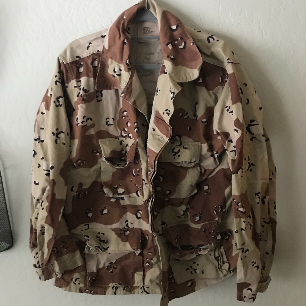 CLEARANCE Mens Military Surplus Camo Jacket
